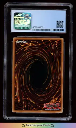 Red Dragon Archfiend Assault Mode Ghost Rare Mint CGC 8.5 Yugioh CRMS-EN004 - Image 2