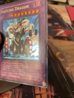 YUGIOH - GATLING DRAGON - ULTRA RARE - FET - UNLIMITED - HP - Image 2