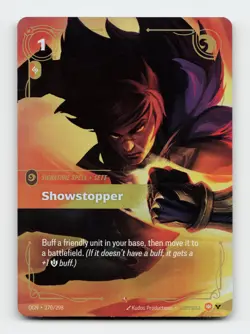 Showstopper 270/298 Riftbound Origins League of legends Card - Image 1