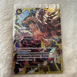 ONE PIECE Card Monkey D. Luffy OP10-118 (SEC) Royal Blood JAPAN - Image 1