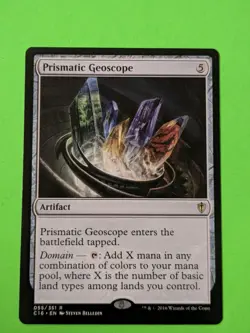 Prismatic Geoscope C16 - Magic The Gathering MTG Collectible Card game RARE - Image 1