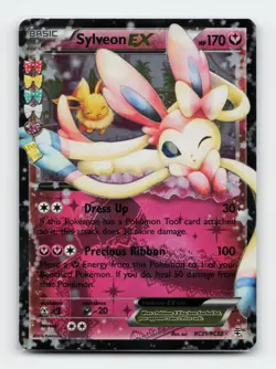 Sylveon EX RC21/RC32 Ultra Rare Generations: Radiant Collection Pokemon Card - Image 1