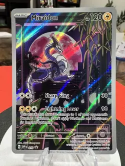 Miraidon SVP013 Black Star Promo Card Pokemon TCG Holo Scarlet & Violet Promo - Image 1