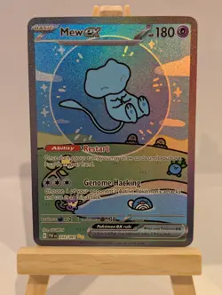 Custom Fan Art Mew EX High Quality Custom Card Foil Finish - Image 1