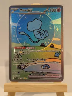Custom Fan Art Mew EX High Quality Custom Card Foil Finish - Image 2