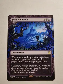 Polluted Bonds Wilds of Eldraine: Enchanting Tales Regular - Image 1