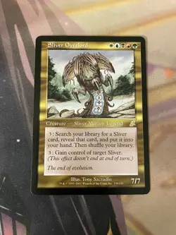 MTG - SLIVER OVERLORD - RARE - SCOURGE - LP - Image 1