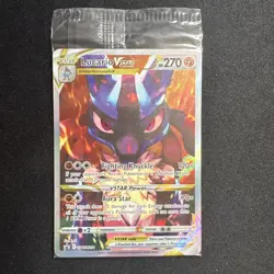 Lucario VSTAR SWSH291 Crown Zenith Black Star Promo Pokemon Card SEALED #SWSH291 - Image 1