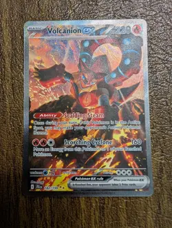 Volcanion ex 182/159 NM Journey Together Pokemon Special Illustration Rare - Image 1