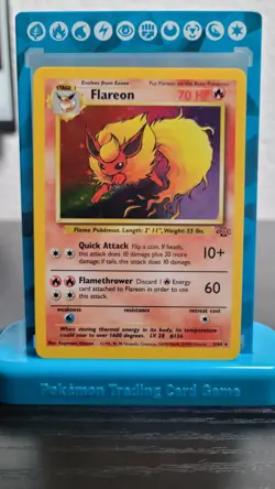 Pokemon - Jungle Holo Flareon 3/64 LP+ - Image 1
