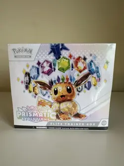 Pokemon TCG Prismatic Evolutions Elite Trainer Box ETB + Protective Case #2 - Image 2