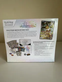 Pokemon TCG Prismatic Evolutions Elite Trainer Box ETB + Protective Case #2 - Image 4