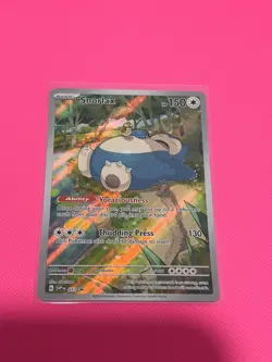 Pokemon TCG: Snorlax 051 Black Star Promo: Pokemon 151 Scarlet & Violet - Image 1