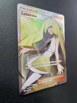 Pokemon TCG Lusamine (Full Art) 110/111 Sun and Moon Crimson Invasion - Image 2