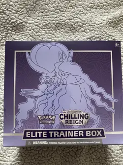 2x Chilling Reign Elite Trainer Boxes ETB Sword & Shield Pokemon TCG 1 of each - Image 2