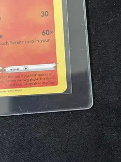 Pokemon - Braixen 026/195 - Silver Tempest - MISCUT ERROR (Alignment Dot) - Image 2