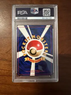 1997 Pokemon Japanese Jungle Scyther Holo Rare #123 PSA 9 MINT - Image 2