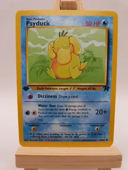 Pokemon 1st Edition Card - Psyduck 65/82 (Team Rockets Set) - Image 1