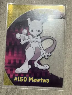 Topps Pokemon Mewtwo #150 PC5 Clear Card 2000 TV Animation Edition NM - Image 1