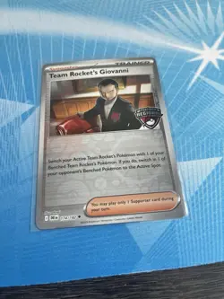 Team Rocket’s Giovanni Promo | Pokemon Regional Championships Promo Card - Image 1