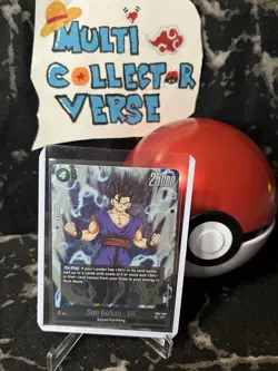 Dragon Ball Card Game Fusion World Wish For Shenron Son Gohan : SH FB07-058 SR - Image 3