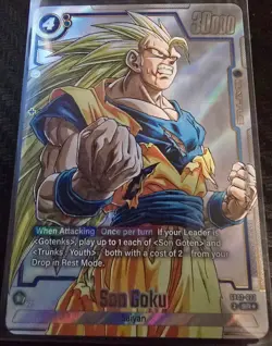 Son Goku - SB02-023 Alternate Art Manga Booster 02 Dragon Ball Card English - Image 1