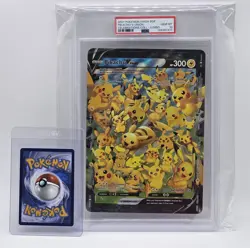 PSA 10 2021 Pokemon Card SWSH BSP Pikachu V Union Jumbo Celebrations - Image 2