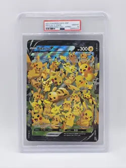 PSA 10 2021 Pokemon Card SWSH BSP Pikachu V Union Jumbo Celebrations - Image 3