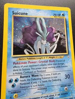 Suicune Neo Revelation 14/64 Holo Rare Pokemon Card WOTC - Image 3