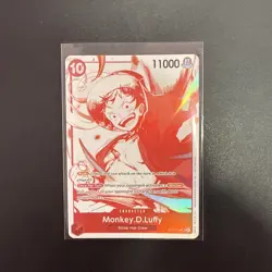 One Piece Card Game - Monkey.D.Luffy (3rd Anniversary Promo) ST10-006 SR - NM - Image 1