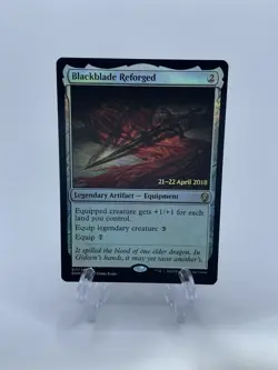 Blackblade Reforged - Dominaria - Prerelease Promo - MTG - Foil Rare - VLP - Image 1