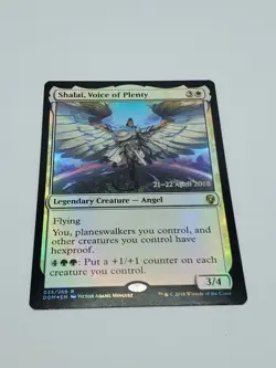 Shalai, Voice of Plenty - Dominaria - Prerelease Promo - MTG - Foil Rare - NM - Image 2