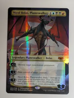 MTG - Nicol Bolas, Planeswalker - Mythic Edition (MED) Foil - GR4 - Image 1