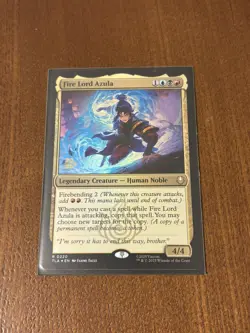Prerelease FOIL FIRE LORD AZULA mtg NM The Last Airbender Rare - Image 1