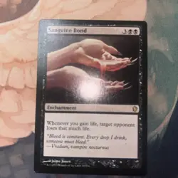 MTG - Sanguine Bond - Commander 2013 - LP, English Magic FLAT RATE SHIP - Image 1