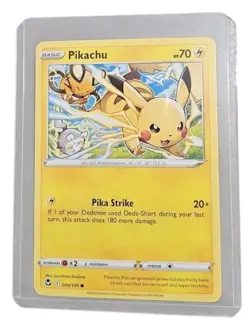 Pikachu 049/195 Snowflake 2023 Holiday Calendar Unsealed Pokemon TCG Near Mint - Image 2
