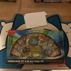 Pokemon TCG: Venusaur ex & Blastoise ex Premium Collection - Image 1