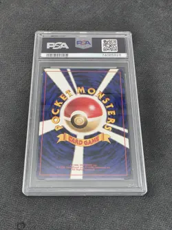 Pokemon Japanese Fossil Hitmonlee Holo #106 PSA 9 - Image 2