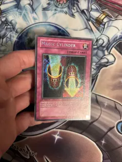 (39) Magic Cylinder - LON-104 - 1st Edition - Secret Rare - Yu-Gi-Oh! LP - Image 2