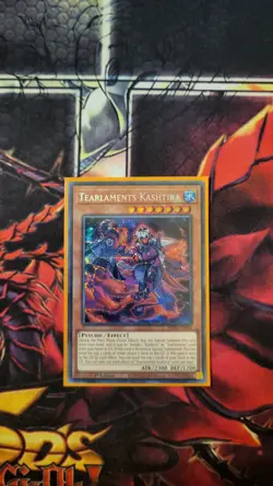 Yu-Gi-Oh Tearlaments Kashtira Prismatic Secret Rare 1st Edition MP24-EN066 - Image 1