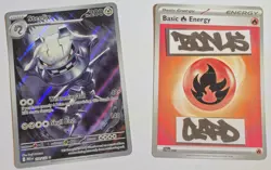 Steelix 150/132 Illustration Rare Mega Evolution NM Pokemon TCG & Bonus Card - Image 1