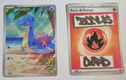 Misty's Lapras 194/182 IR Destined Rivals Pokemon TCG & Bonus Card - Image 1
