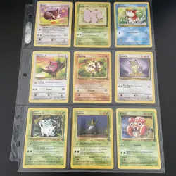 🔥Complete Common Uncommon Jungle set Pokemon Cards 1999 WOTC 🔥 Pokemon Jungle - Image 2