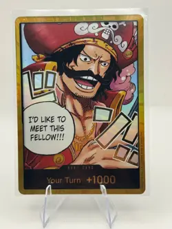 One Piece TCG DON!! Card (Gol.D.Roger) (Gold) Carrying On His Will Foil - Image 4