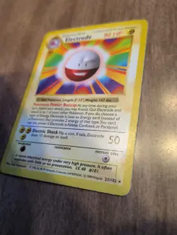 Pokemon Card - Electrode Base Set (Shadowless) 21/102 Rare - Image 3
