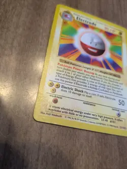 Pokemon Card - Electrode Base Set (Shadowless) 21/102 Rare - Image 4