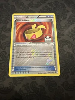 Pokemon TCG Muscle Band (Pokemon League) 121/146 League Championship Cards - Image 1