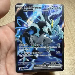 Pokemon TCG Black Kyurem EX Ultra Rare Card #218/191 Surging Sparks - Image 1