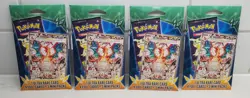 Pokemon Mini Pack 3 Packs 1 Ultra Rare 4 Foil Cards - Pack of 4 (Sealed) - Image 1