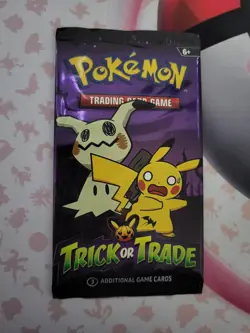Pokemon Cards TCG Halloween Trick or Trade (2023) Booster Pack Nintendo SEALED - Image 1